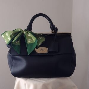 Authentic Mulberry Calfskin Suffolk Bag